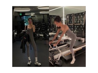 손나은 운동 열심히 하는 모습 공개