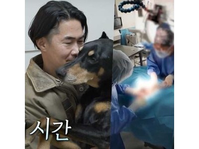배정남 반려견 암 투병 소식에 안타까움