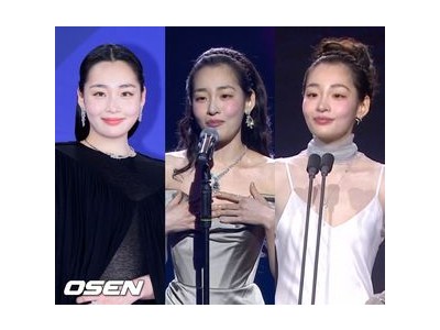 김민하 청룡시리즈어워즈 무대서 트로피 없이도 화제